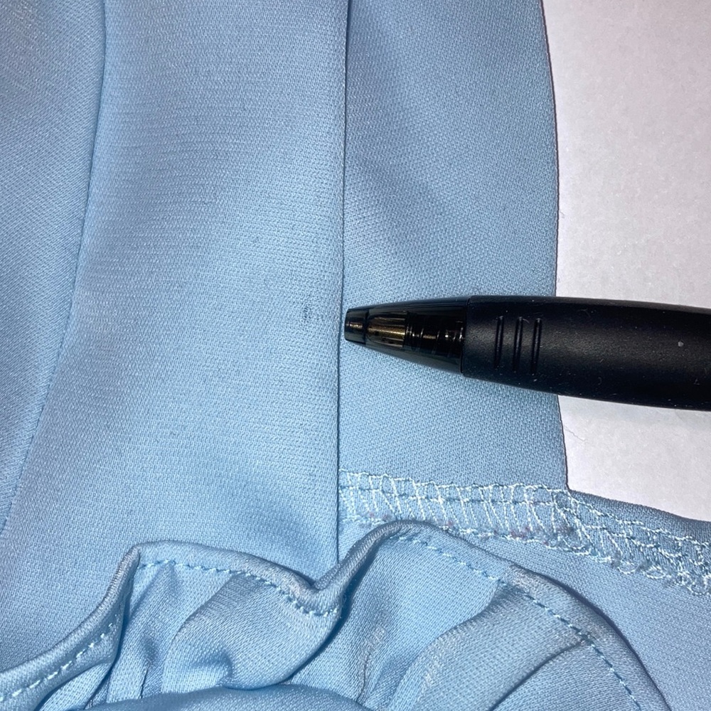 YesStyle Ruched Ruffle Dress Small - Picture 15 of 15